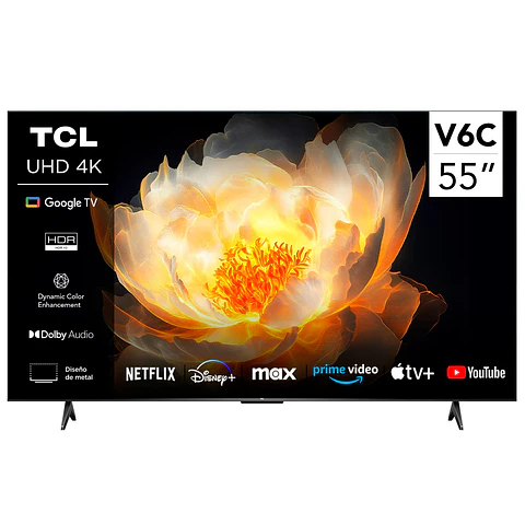 LED Smart TV 55" 4K UHD TCL 55V6C TCL 