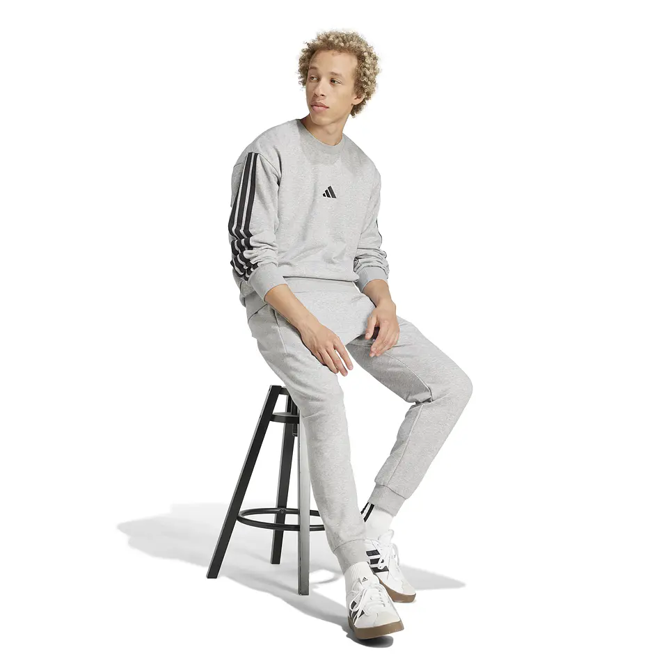 POLERON HO CP M 3S FT SWT SPORTSWEAR ADIDAS JE6 JE6374 GRIS 4