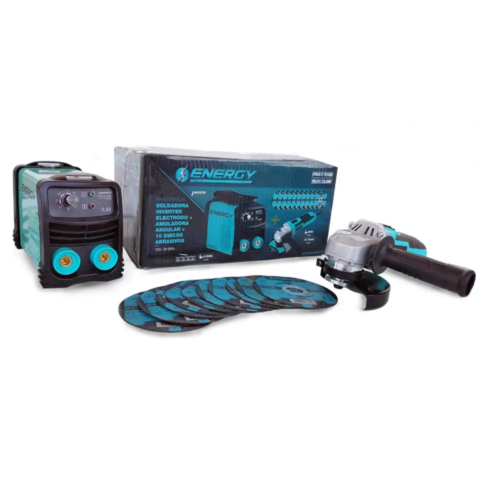 C SOLDADORA 140AMP ESMERILDISCOS NEO 53447 1