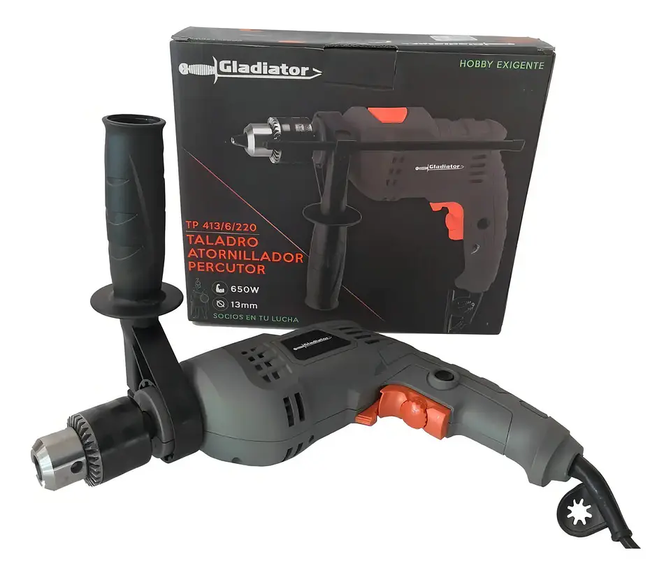 TALADRO PERC 13MM 650W TP 4137 GLADIATOR NEO 5453 2