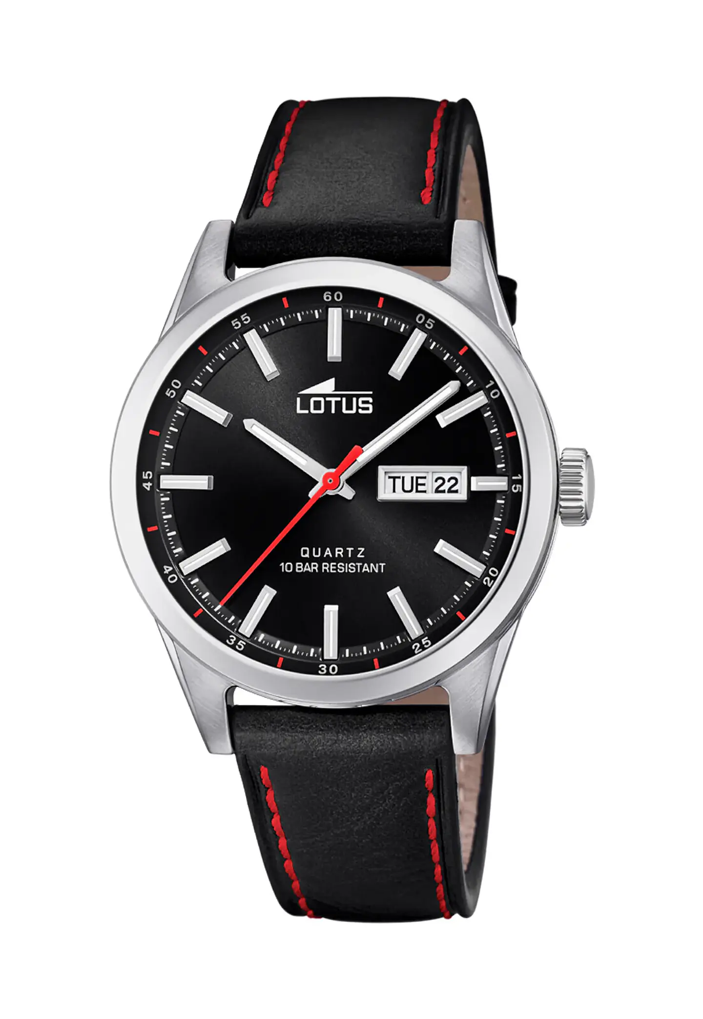 RELOJ HOMBRE CUERO DAY/DATE LOTUS 18671-4 1