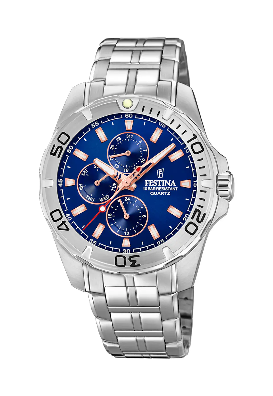 RELOJ HO ACERO MULTICALENDARIO FESTINA 20445-5 1