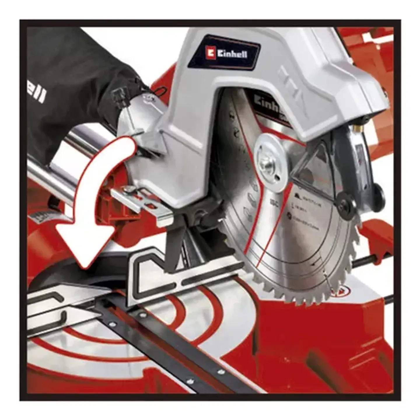 INGLETEADORA TELESCOPICA 10 EINHELL TCSM254DUA 3