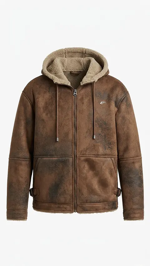 Parka Hombre Desmontable Repelente al Agua Ellus Negra