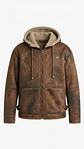 Parka Hombre Desmontable Repelente al Agua Ellus Negra - Miniatura 3