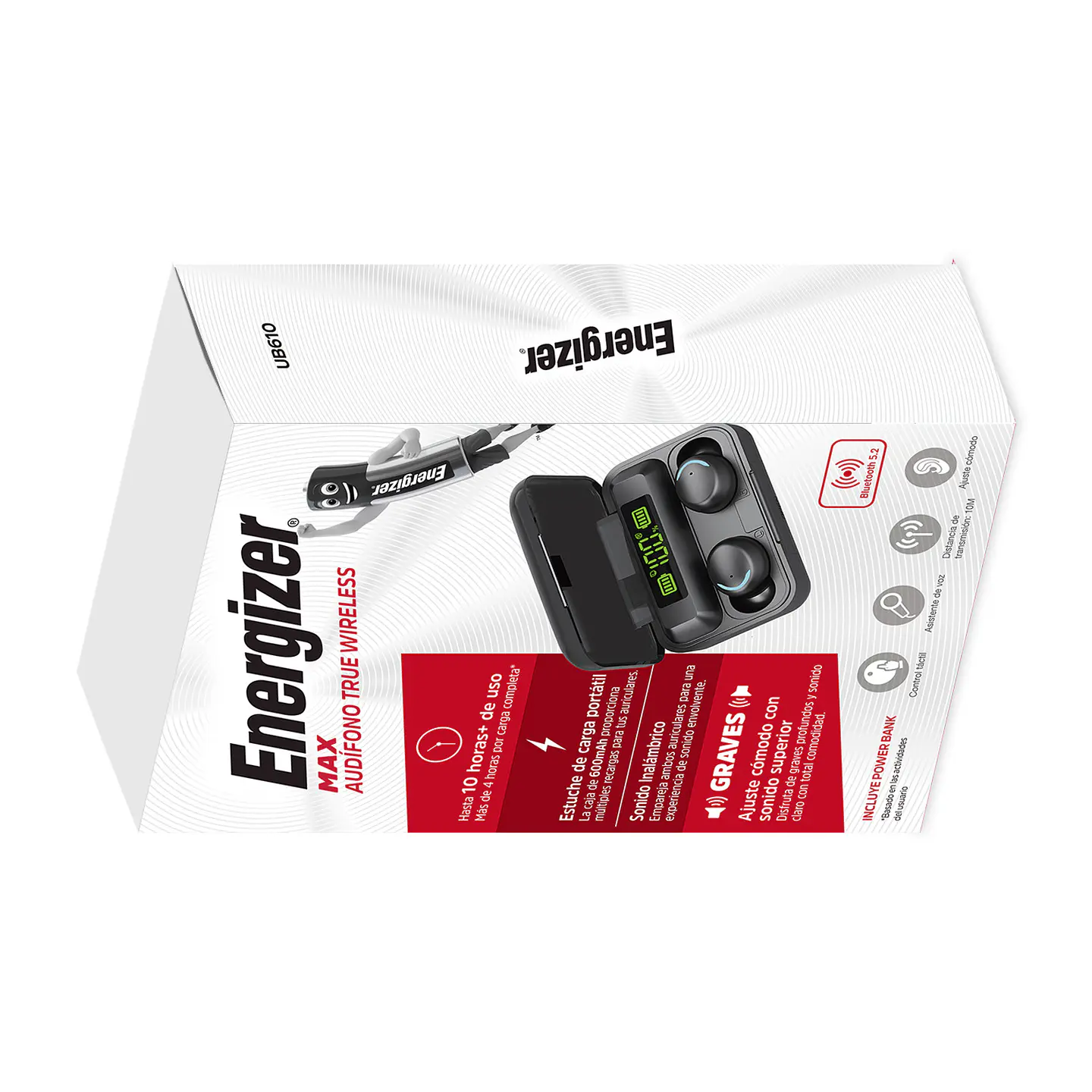 Audifonos Bt Tws Earbuds Cpower Bank Macrotel Engep 4