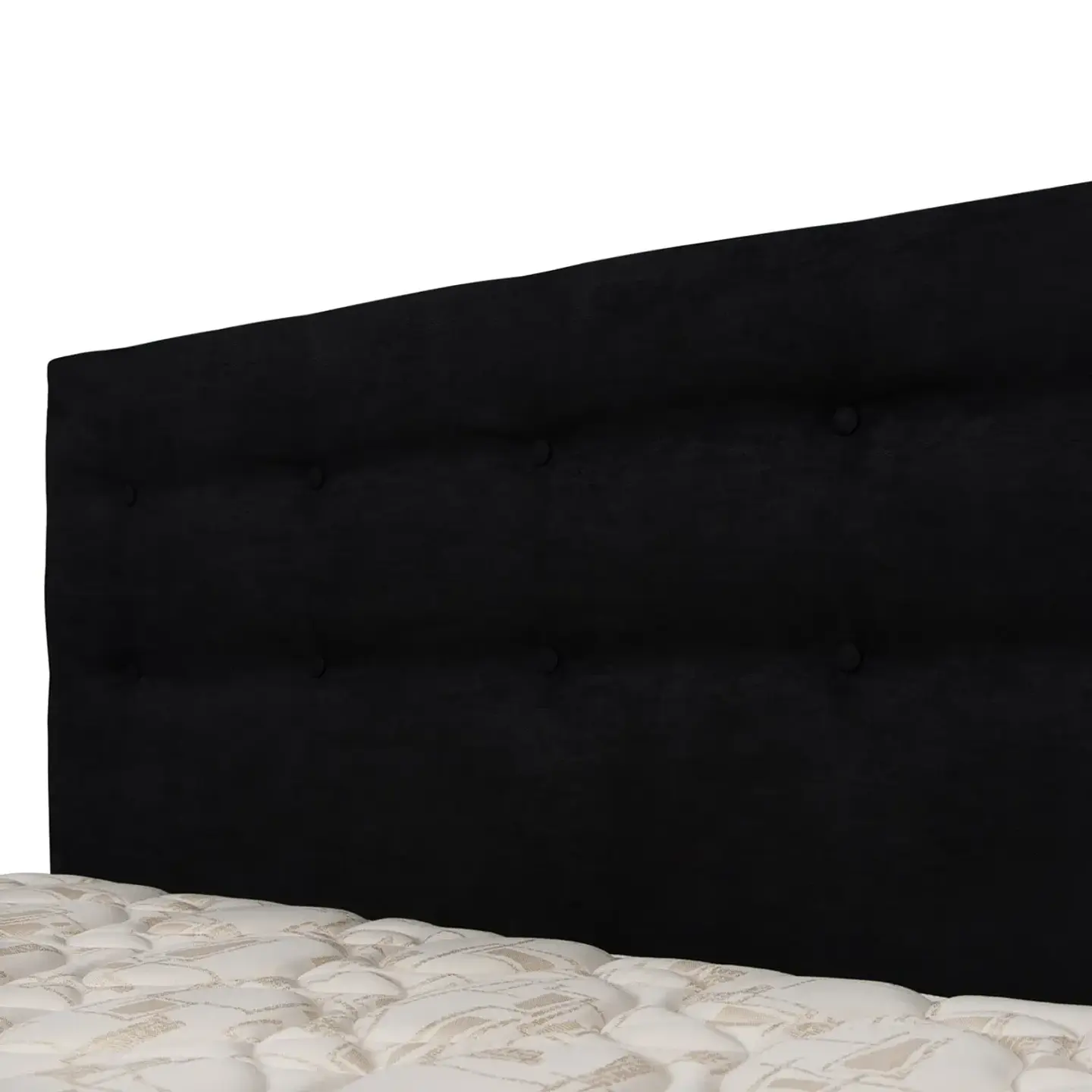 Box Americano Alegro FisioFlex Capitoné 2 PL Negro 3