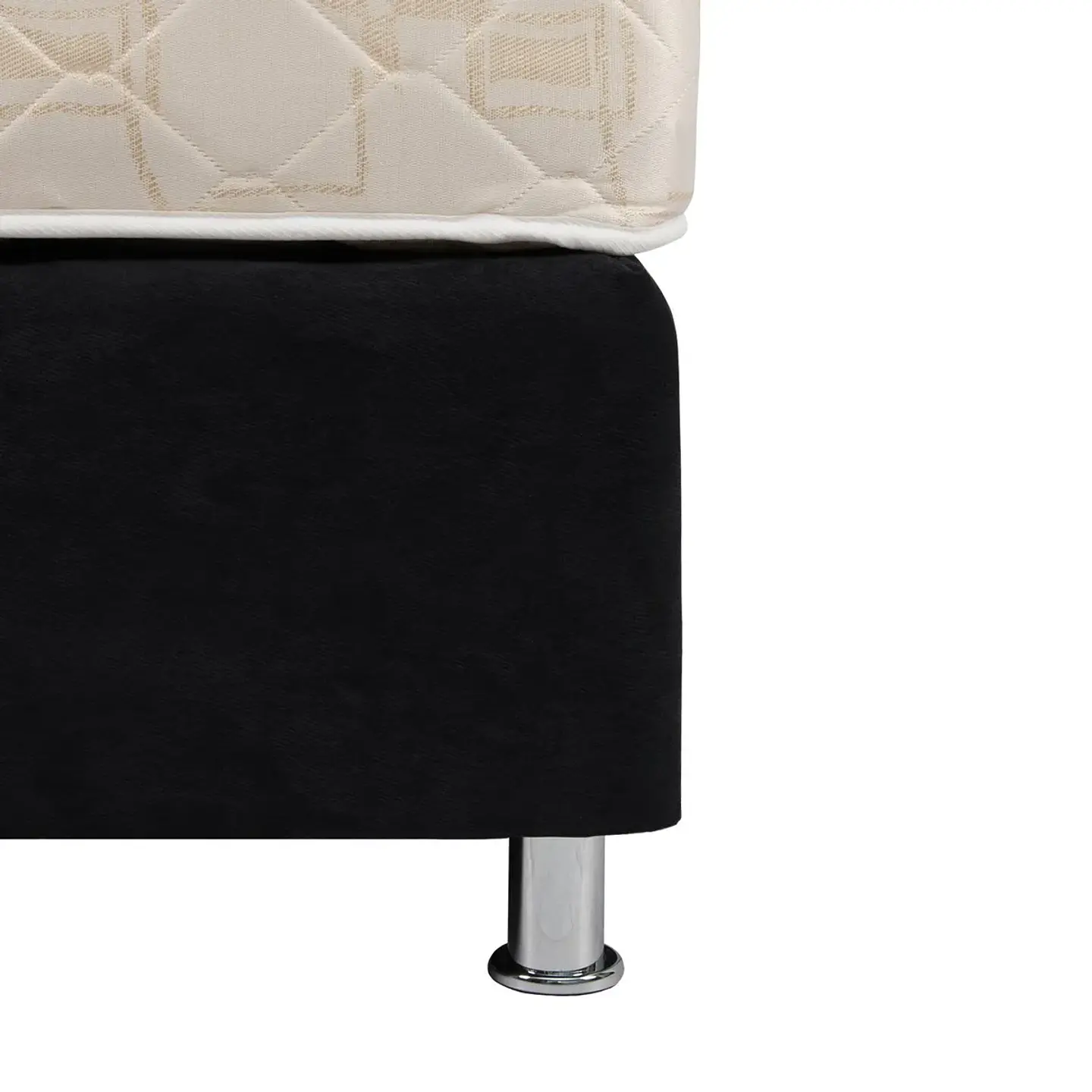 Box Americano Alegro FisioFlex Capitoné 2 PL Negro 4