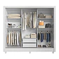 Closet 3.2 Francia c/Espejo MB Onessta 20304066 - Miniatura 3