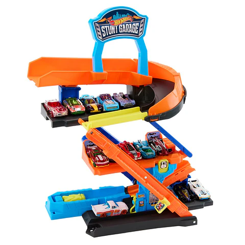Lat Hw City Stunt Garage New 2026 Mattel Jhl94