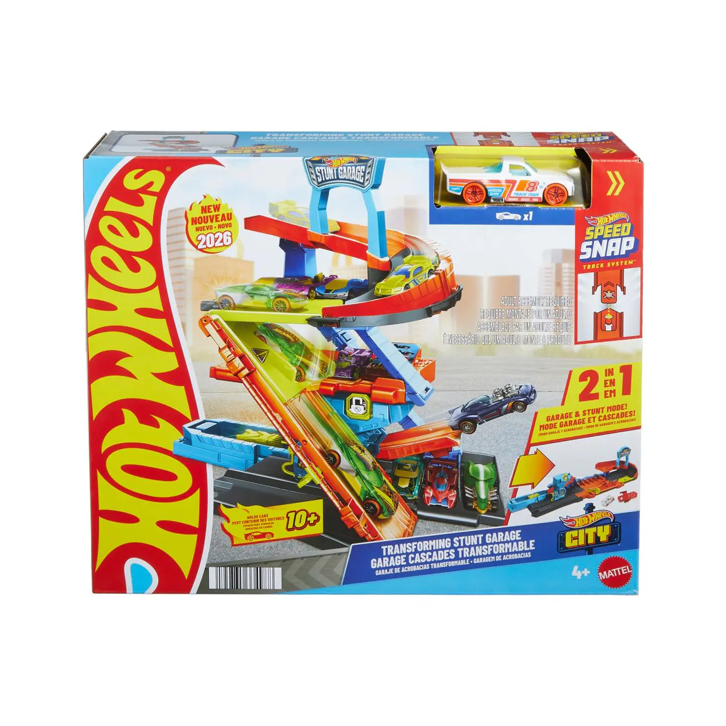 LAT HW CITY STUNT GARAGE NEW 2026 MATTEL JHL94 3
