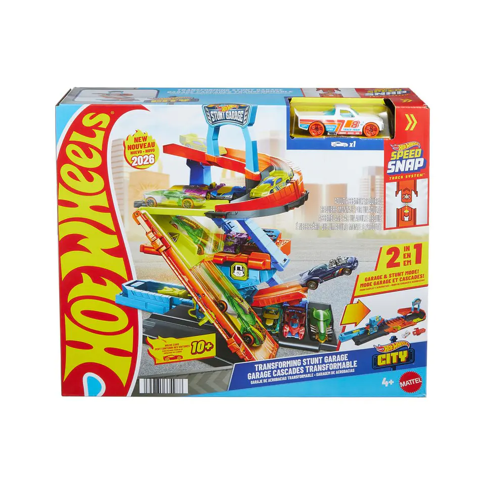 LAT HW CITY STUNT GARAGE NEW 2026 MATTEL JHL94 3