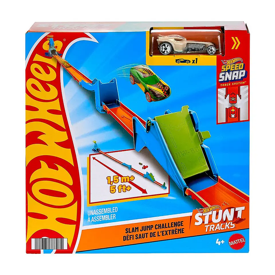 LAT HW ACTION STUNT SPRING ASST MATTEL JHK76 5