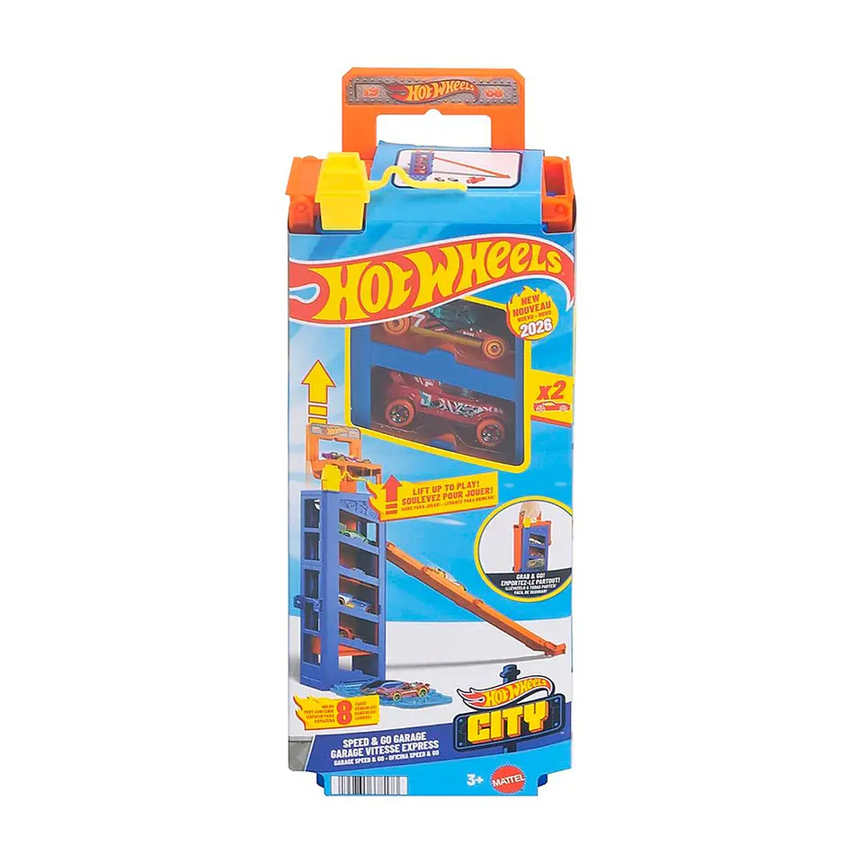 LAT HW CITY LIFT  GO PARKING GARAGE MATTEL JMJ52 3