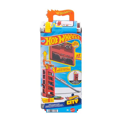 Lat Hw City Lift  Go Parking Garage Mattel Jmj52