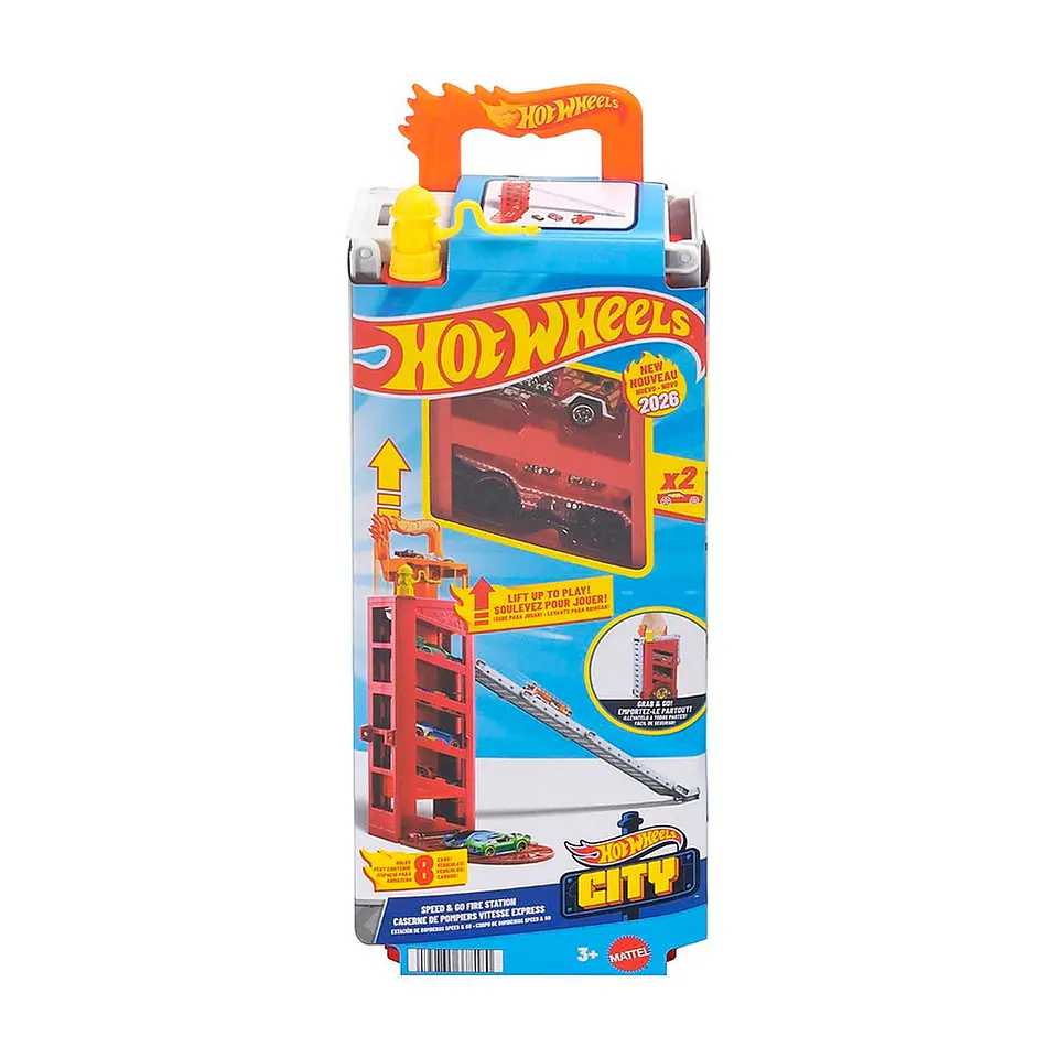 LAT HW CITY LIFT  GO PARKING GARAGE MATTEL JMJ52 1