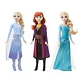 DISNEY FROZEN ELSA Y ANNA FROZEN I Y II MATTEL HLW - Miniatura 4