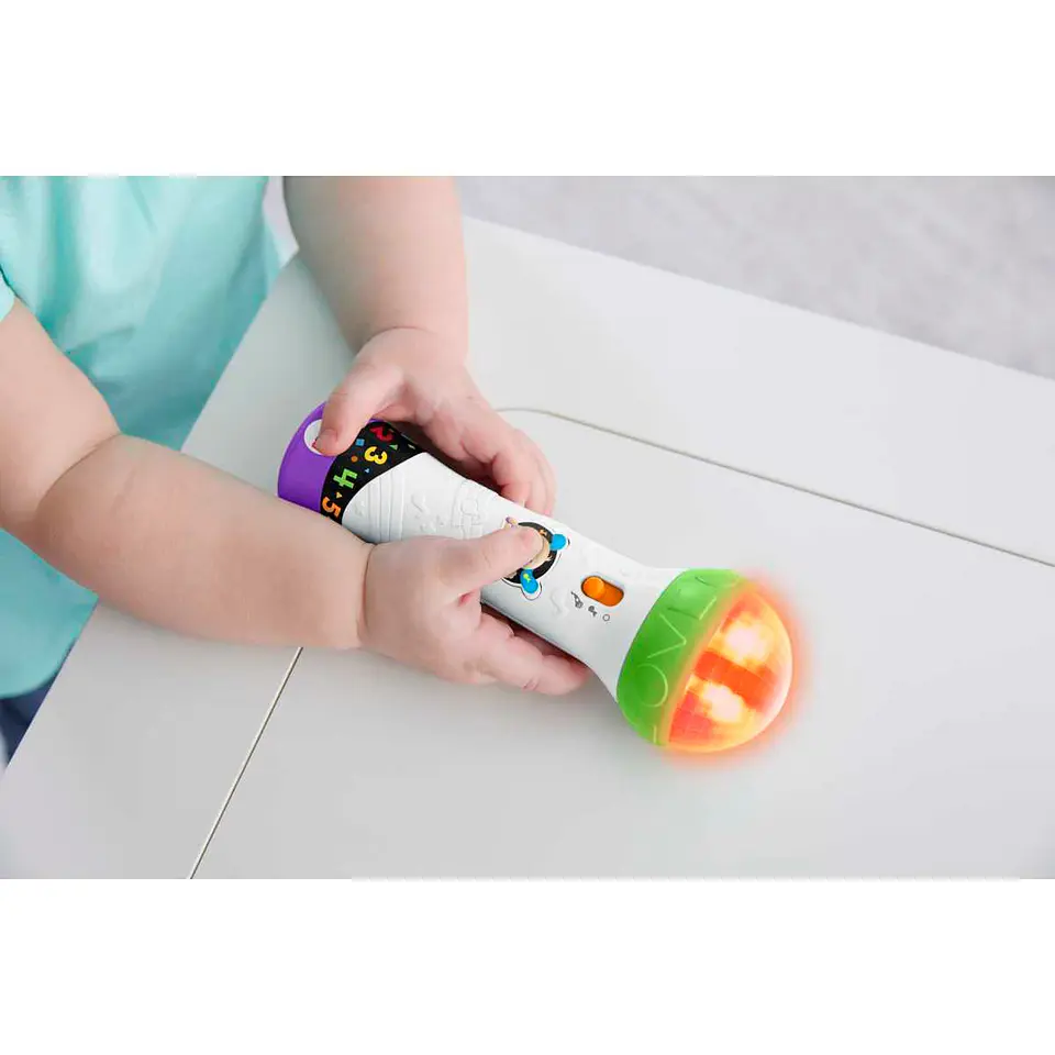 FISHER PRICE RAE Y APRENDE MICROFONO GRABA Y CANTA 4