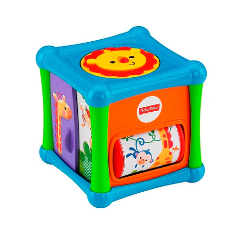 Fisher Price Cubo Animalitos De Actividades Mattel