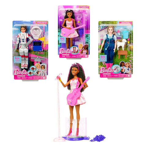 Barbie Profesiones Mueca Set De Lujo Mattel Hrg41