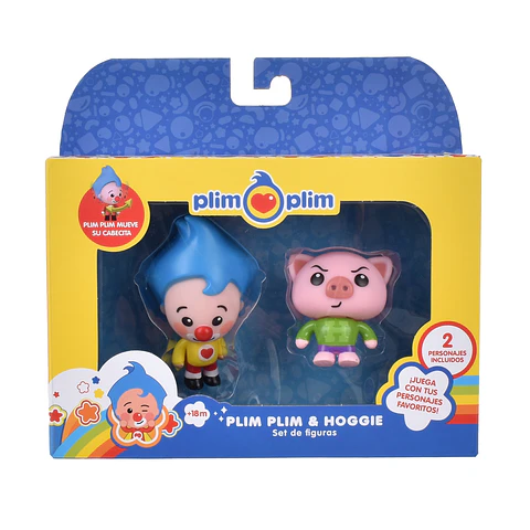 Set 2 Figuras Plim Plim Ansaldo 37471