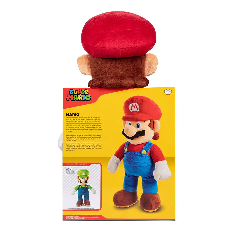 PELUCHE JUMBO MARIO DE NINTENDO ANSALDO 36874 3