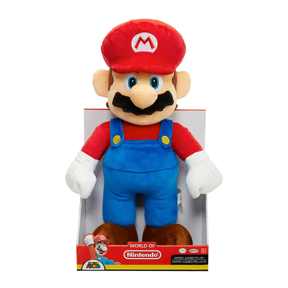 PELUCHE JUMBO MARIO DE NINTENDO ANSALDO 36874 4
