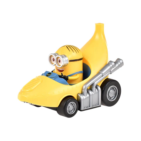 Vehiculo A Friccion Con Forma De Bana Minions Ansa