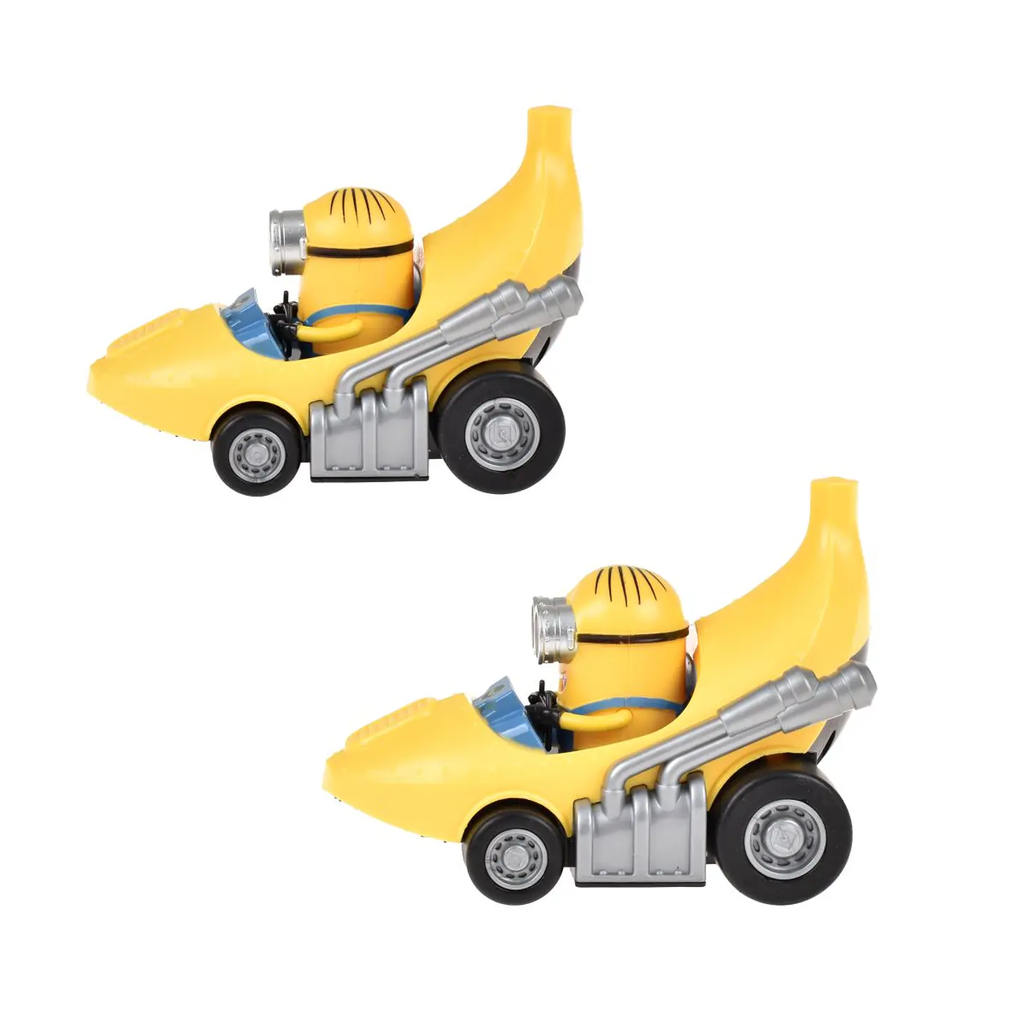 VEHICULO A FRICCION CON FORMA DE BANA MINIONS ANSA 5