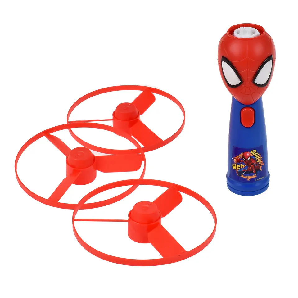 LANZADOR DISCOS VOLADORES SPIDERMAN ANSALDO 37753 2