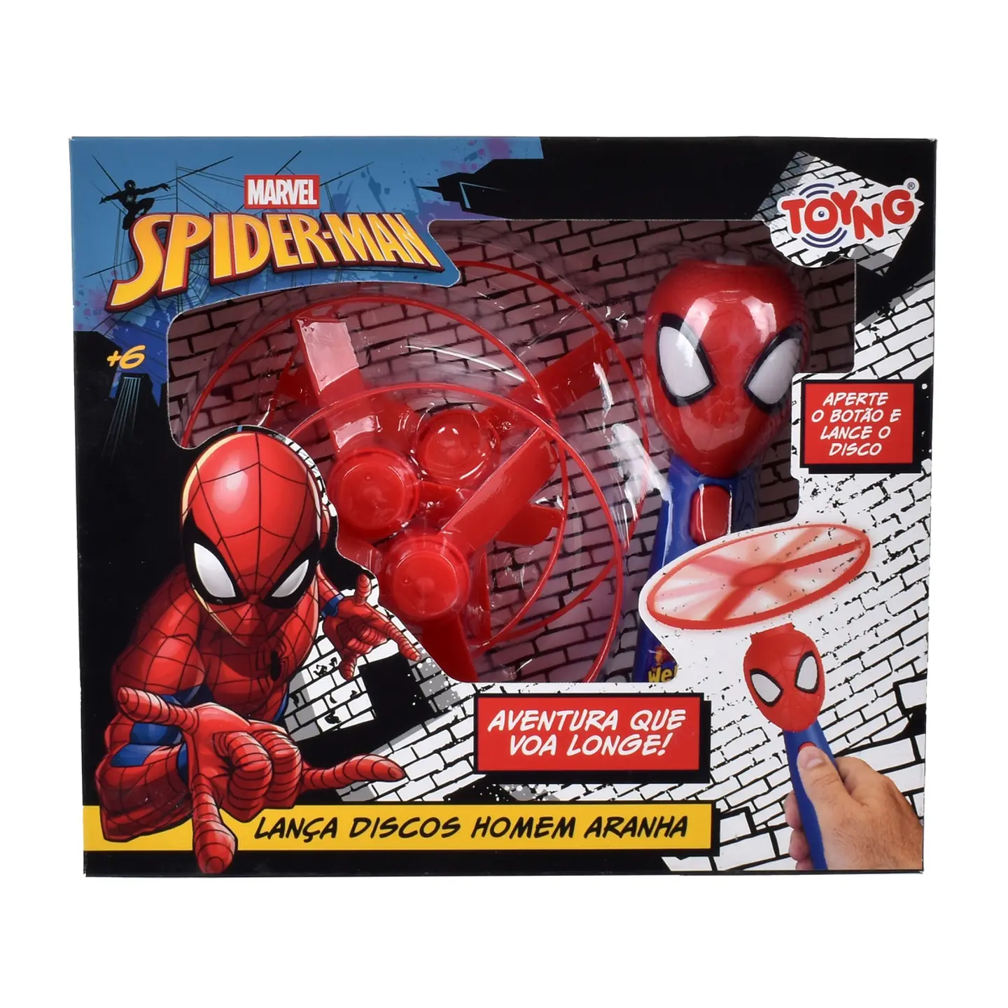 LANZADOR DISCOS VOLADORES SPIDERMAN ANSALDO 37753 4