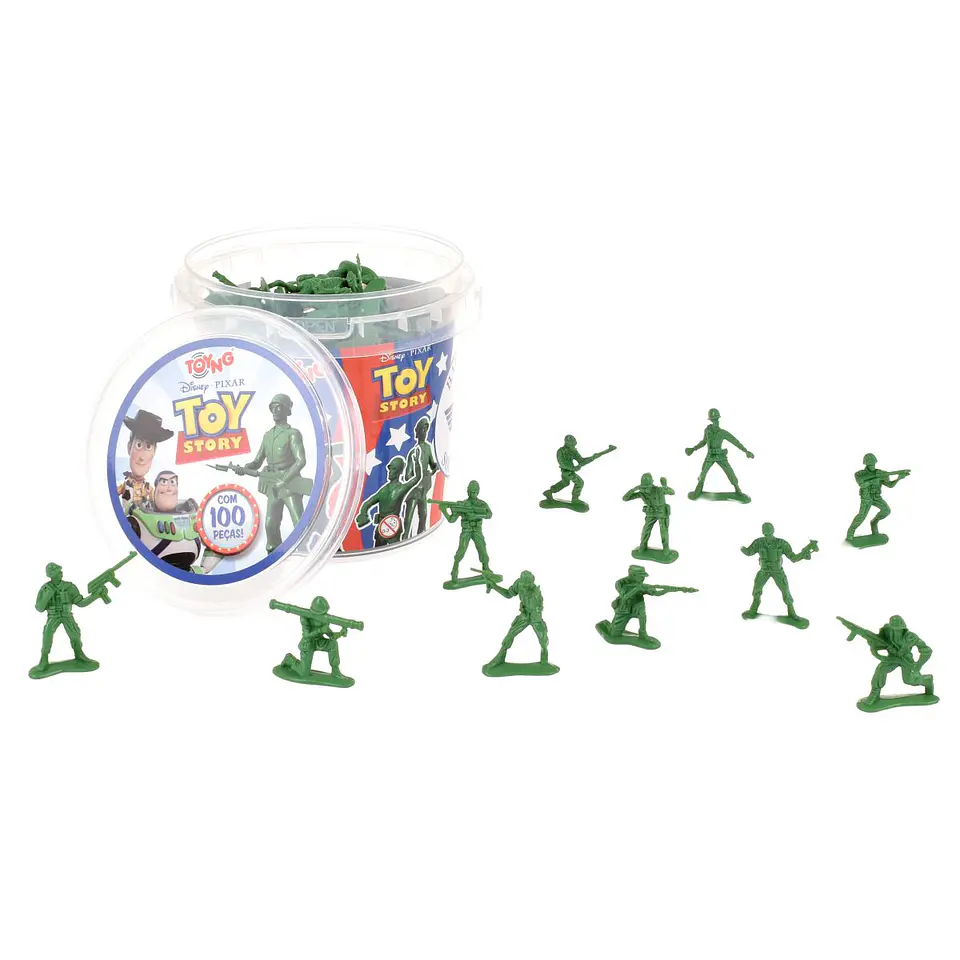 BALDE 100 SOLDADITOS 4 CM TOY STORY ANSALDO 37742 1