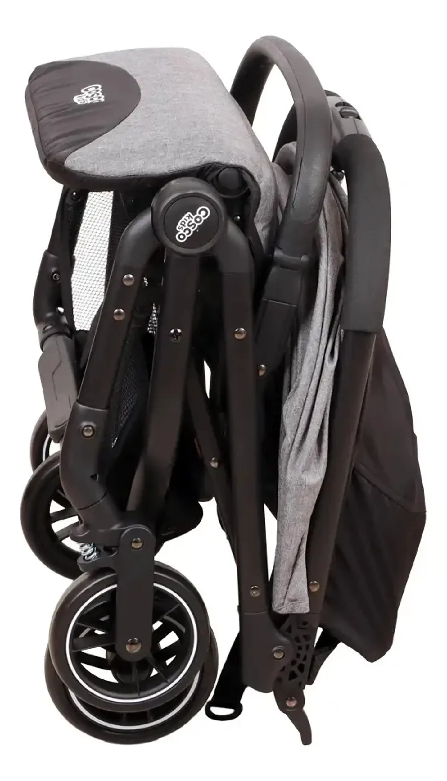 Coche Paseo Cosco Aggy Grey Gris Negro 2
