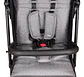 Coche Paseo Cosco Aggy Grey Gris Negro - Miniatura 3