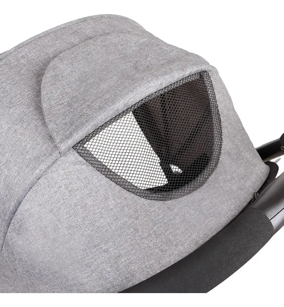 Coche Paseo Cosco Aggy Grey Gris Negro 6