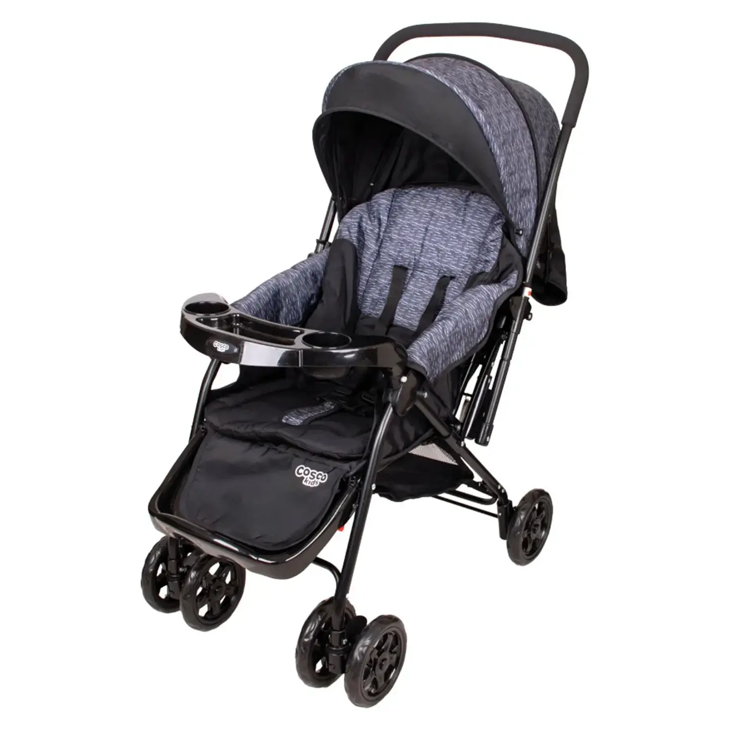 Coche Paseo Reverse Negro Cosco 5