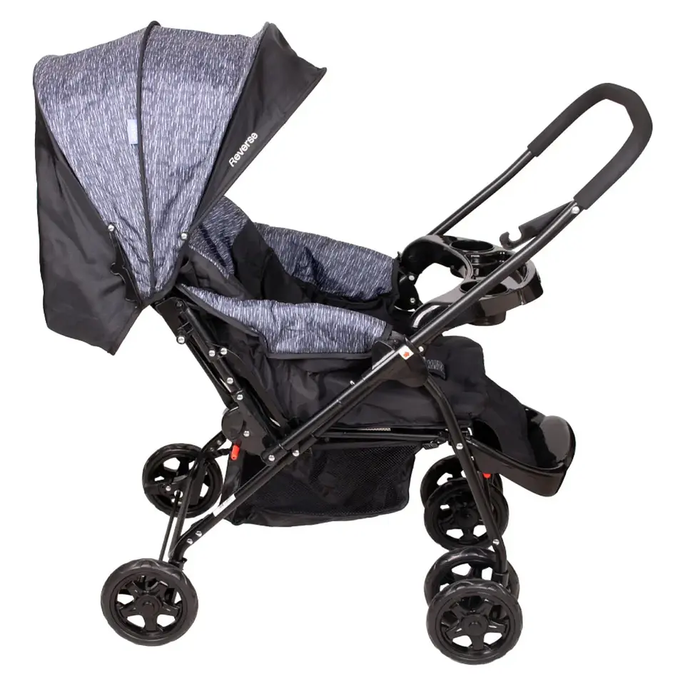 Coche Paseo Reverse Negro Cosco 6