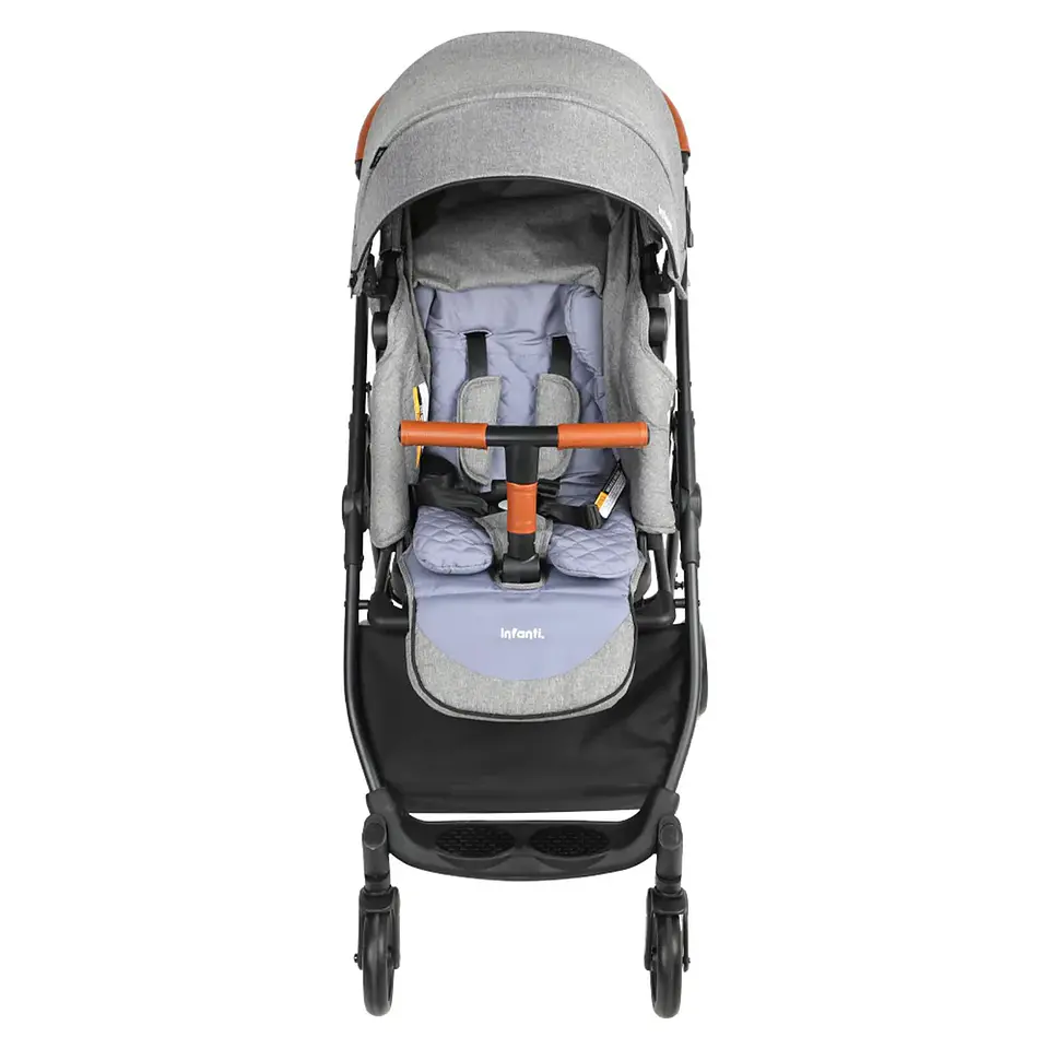 Coche Paseo Zuri 360° Gris Infanti 2
