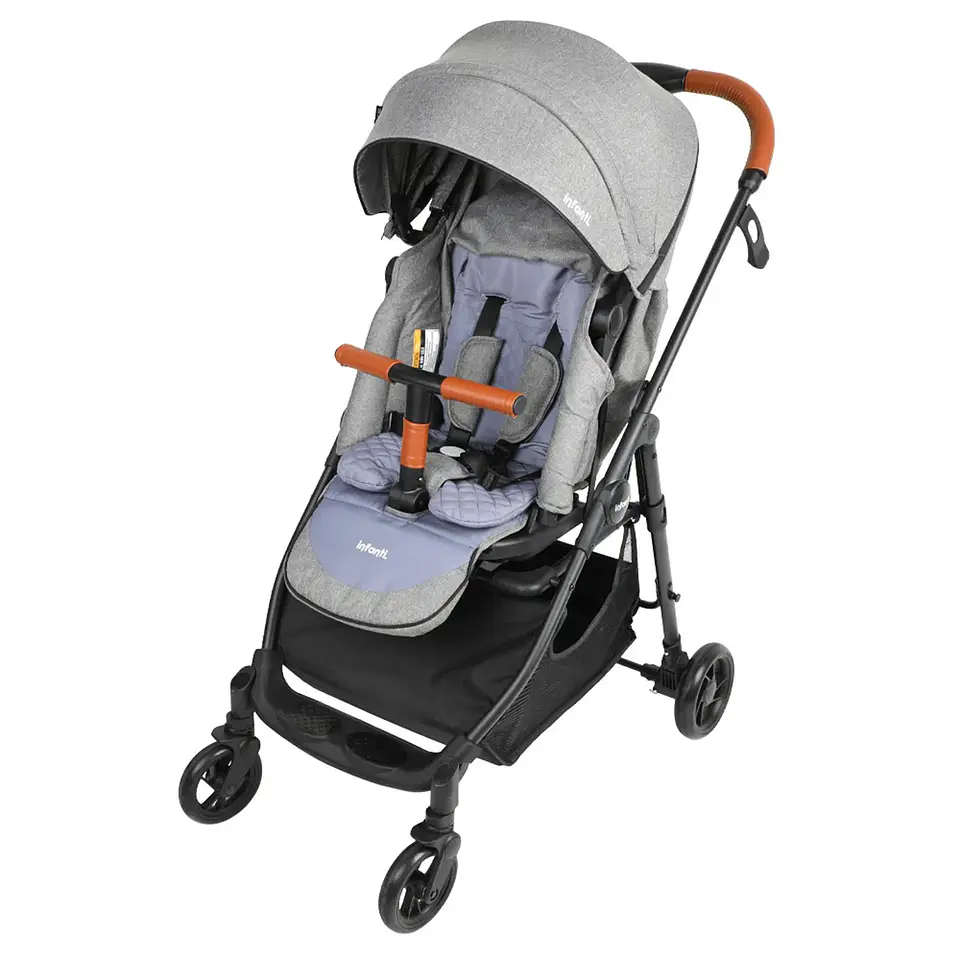 Coche Paseo Zuri 360° Gris Infanti 6