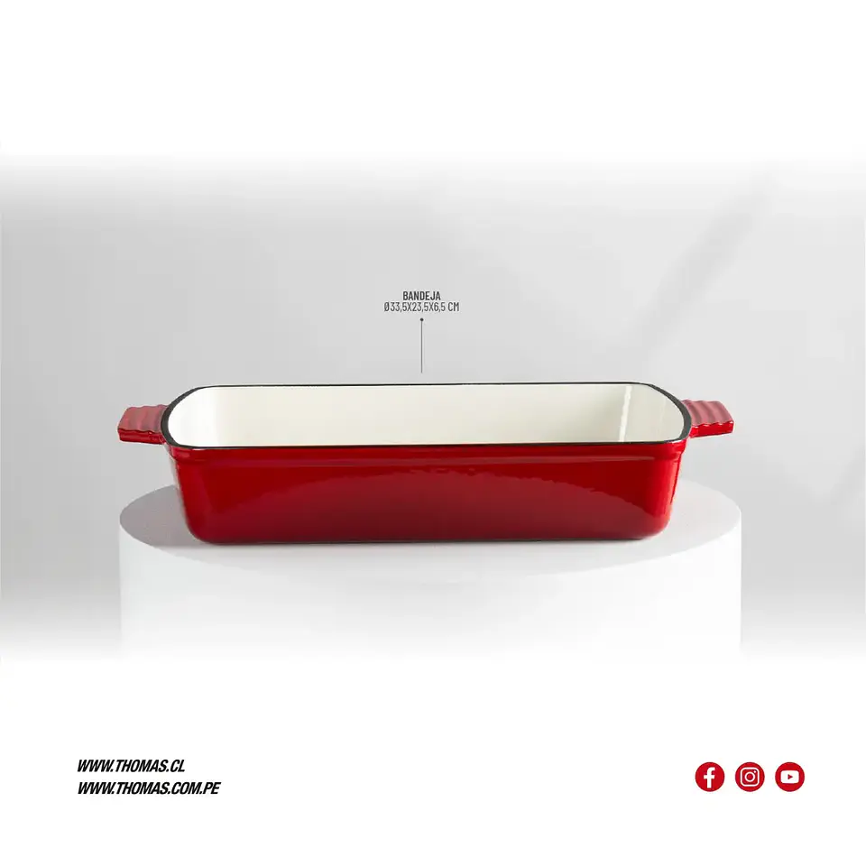 Fuente Rectangular Hierro Fundido TH-MFU39R 2