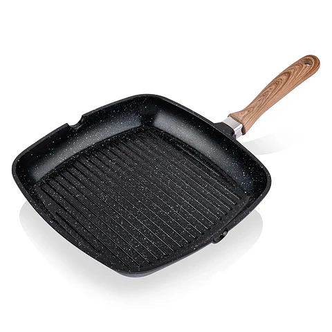 Sarten Grill Aluminio Fundido 28cm TH-MS28NM