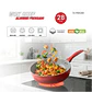 Wok 28cm Aluminio Thomas Menaje Thmwk28r - Miniatura 6