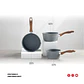 Set de Ollas Antiadherente TH-MCA03N - Miniatura 5