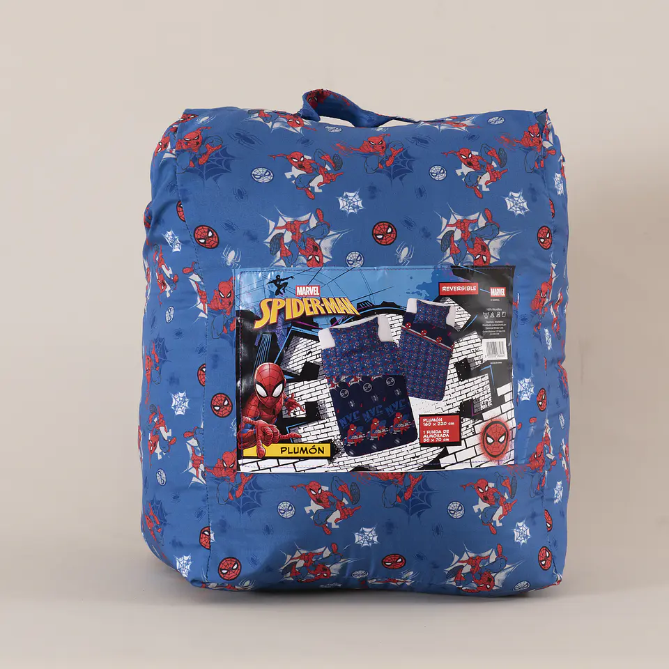 Plumon Rell. 200 Grs Single Spiderman New Azul Windsor 828846 3