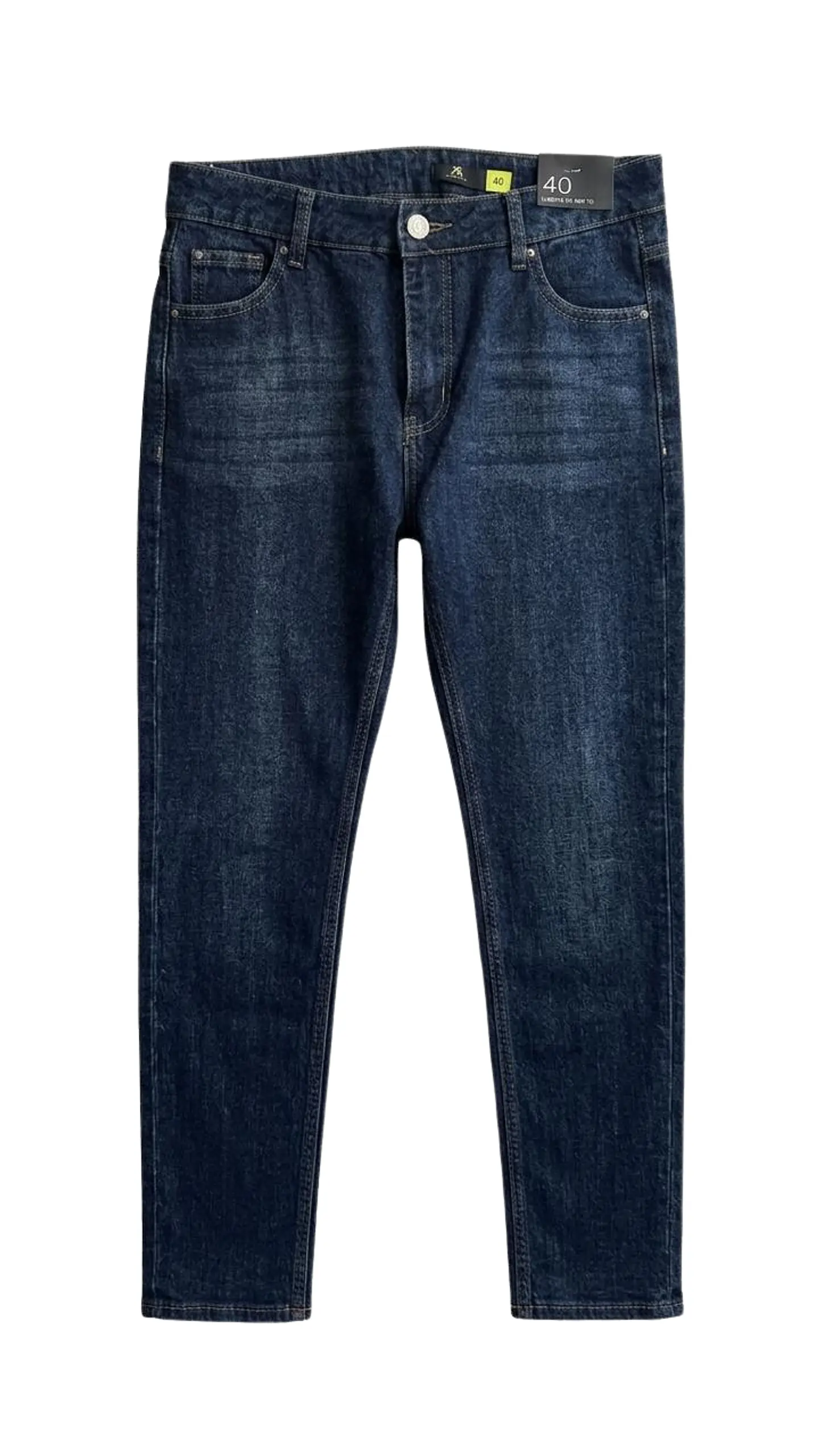 Jeans (mu) T/a Recto Basico Acuarela Imp. 736705 Celeste 36 1