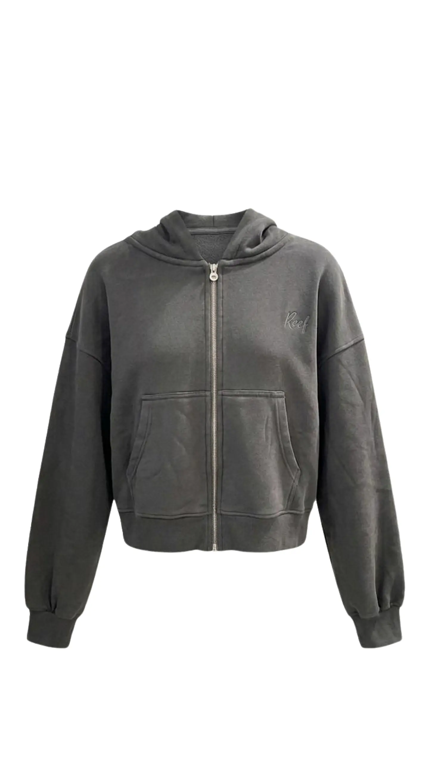 Poleron (mu) F/z C/g Oversize Reef Rflpoli2622gr Gris S 1