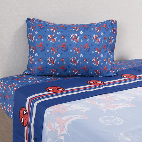 Sabana Single Spiderman Azul Windsor 828847