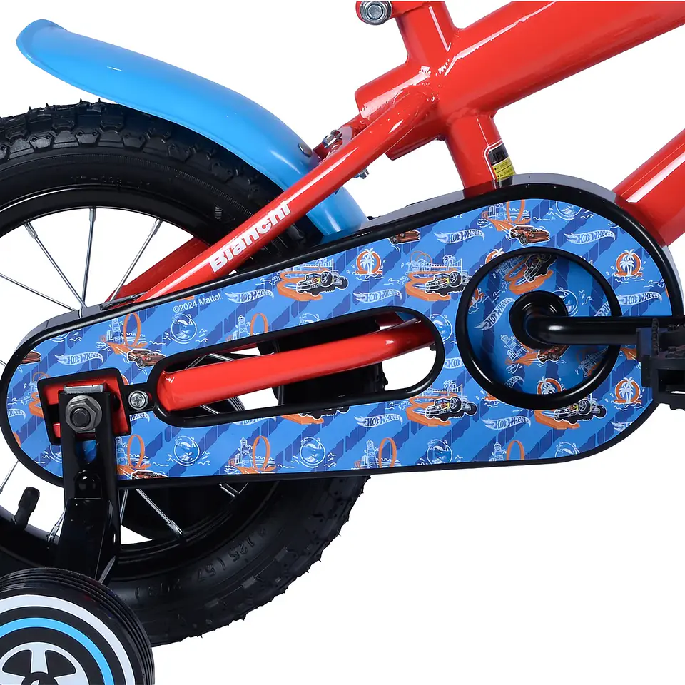 Bicicleta Niño 12 Hotwheels Rojo Bianchi Bli00007 3