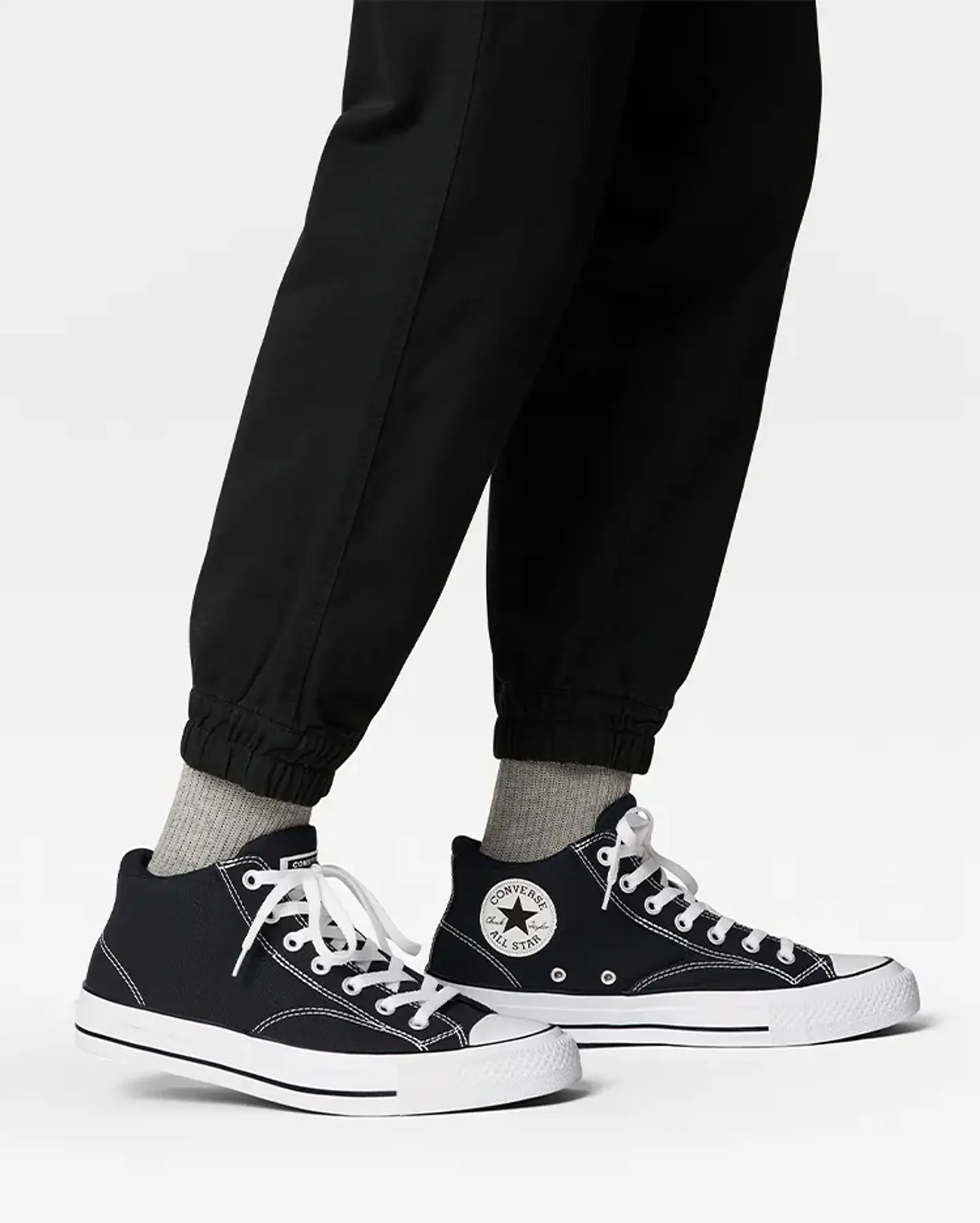Zapatilla M/caña (lo) Chuck Taylor All Star Malden Street Urbano Converse  Negro 4 A04821c-001 3
