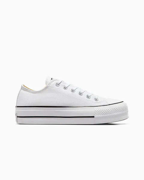 Zapatilla Mujer Chuck Taylor All Star Lift Urbano Converse 561680c-102 Blanco 6